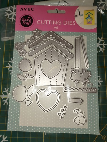 Avec love craft cutting dies - love,