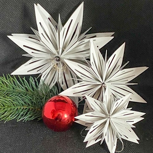 Gefaltete blumen metall - gefaltete,