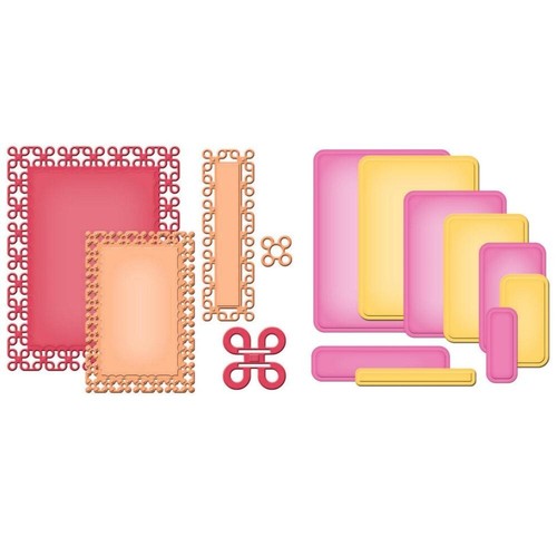 Stanzschablone rectangles - stanzschablone,