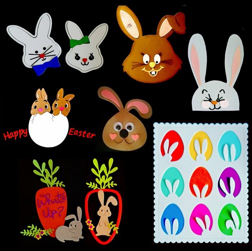 Oster hase kopf - hase", einzeln
