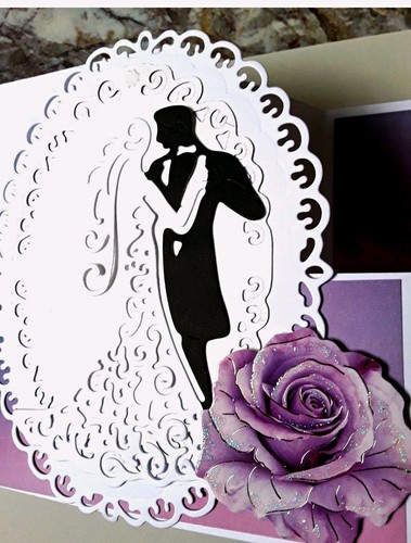 Stanzschablonen set hochzeit - set,