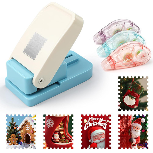 Briefmarkenstanzer set mit - briefmarkenstanzer,