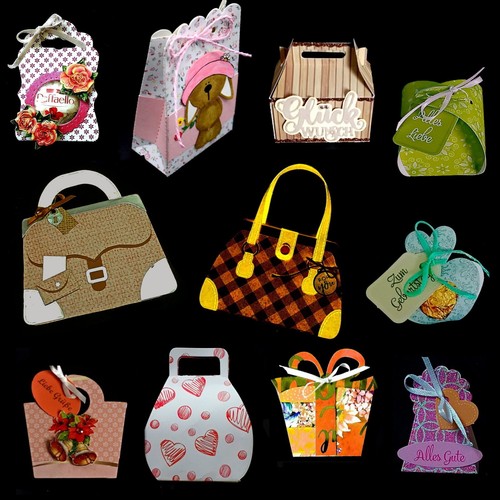 Geschenk box tasche gift - "geschenk-,