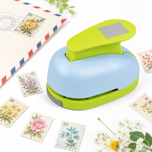 Briefmarken stanzer 8 cm - stanzer,