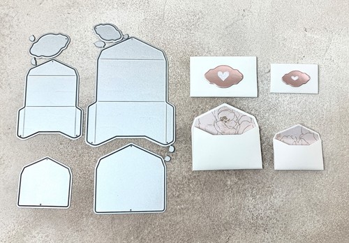 Stanzschablone mini set - mini, 3d